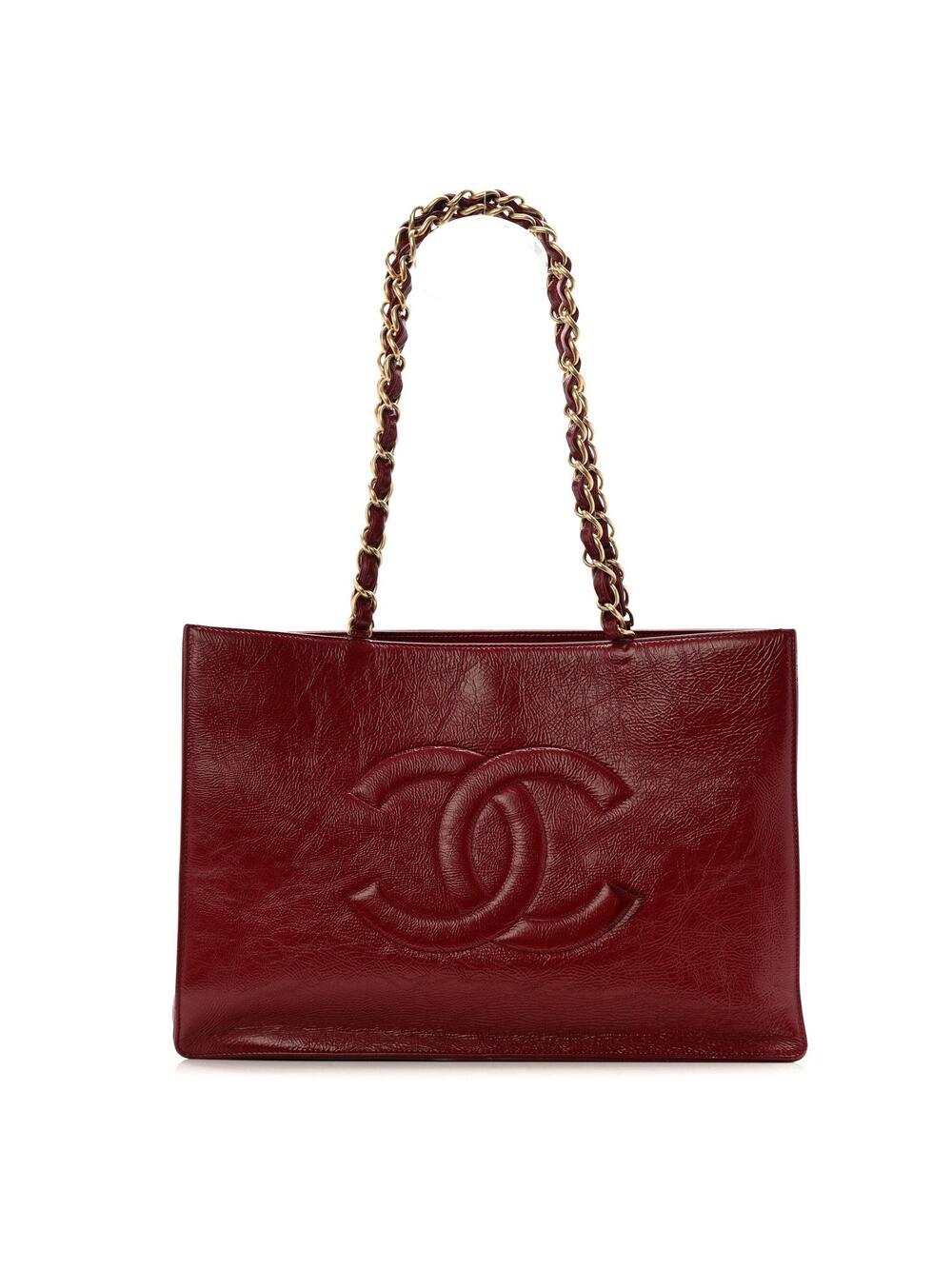 Chanel Shiny Aged Calfskin Shopping Bag #315485C33B